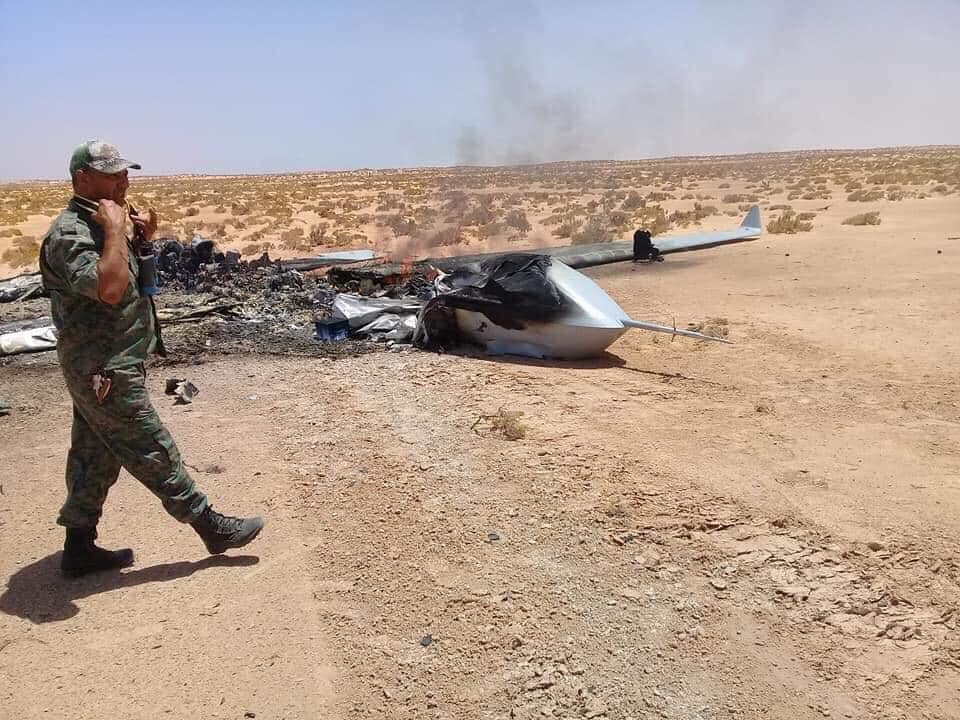 Pasukan Pemerintah Libya Tembak Jatuh Drone Bersenjata Milik UEA di Selatan Kota Misrata
